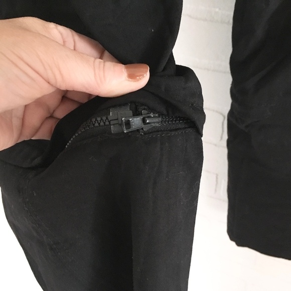 Prana Women’s Monarch Convertible Track Pants Black Nylon Pockets Cargo Eco 2 - Picture 11 of 11